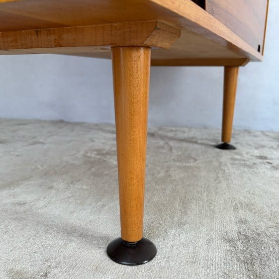 Mid Century Hilleplan Beech & Cherry Bureau by Robin Day for Hille c.1950s