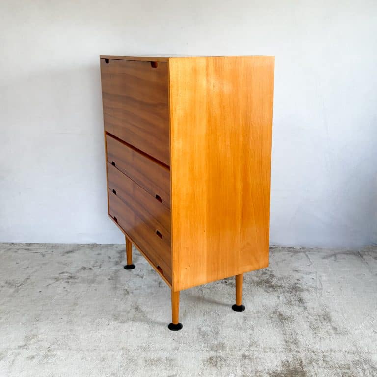 Mid Century Hilleplan Beech & Cherry Bureau by Robin Day for Hille c.1950s