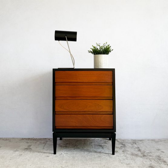 Mid Century Rosewood Chest of Four Drawers c.1960s