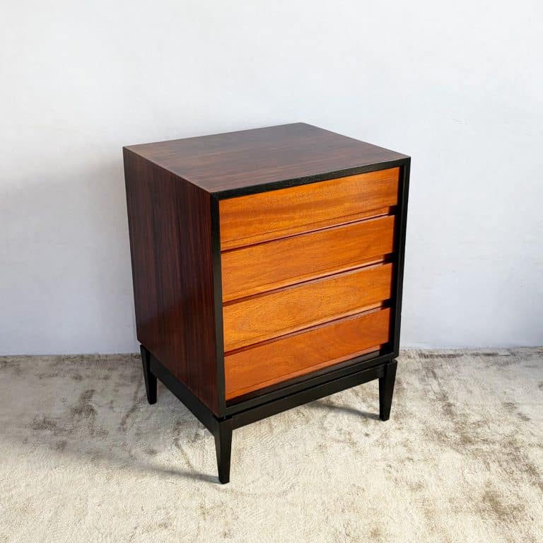 Mid Century Rosewood Chest of Four Drawers c.1960s