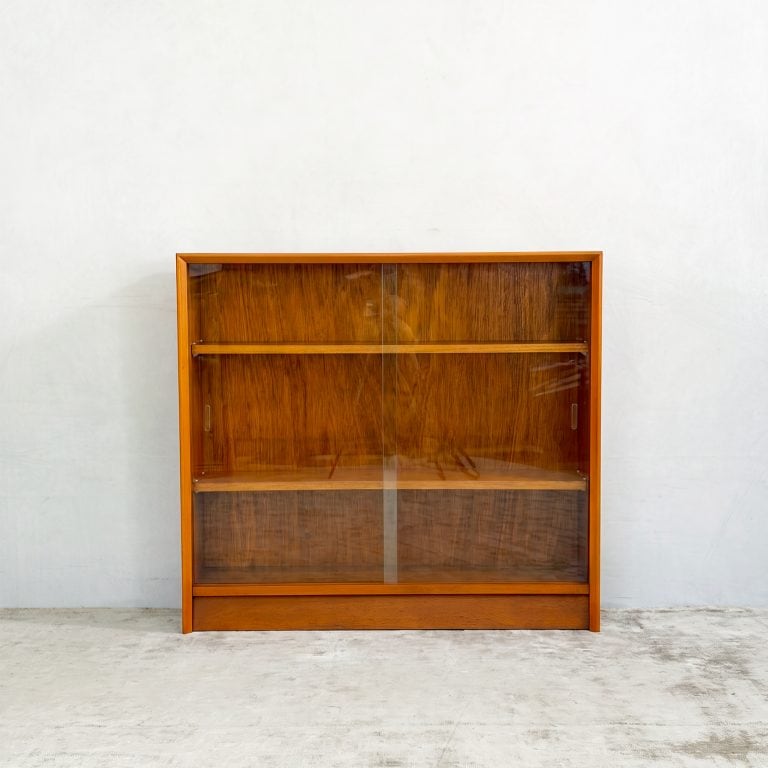 Mid Century Teak Bookcase / Display Cabinet By Herbert Gibbs