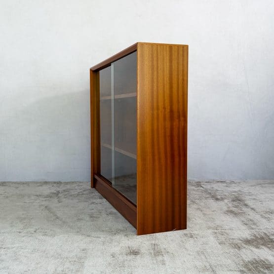 Mid Century Teak Bookcase / Display Cabinet By Herbert Gibbs