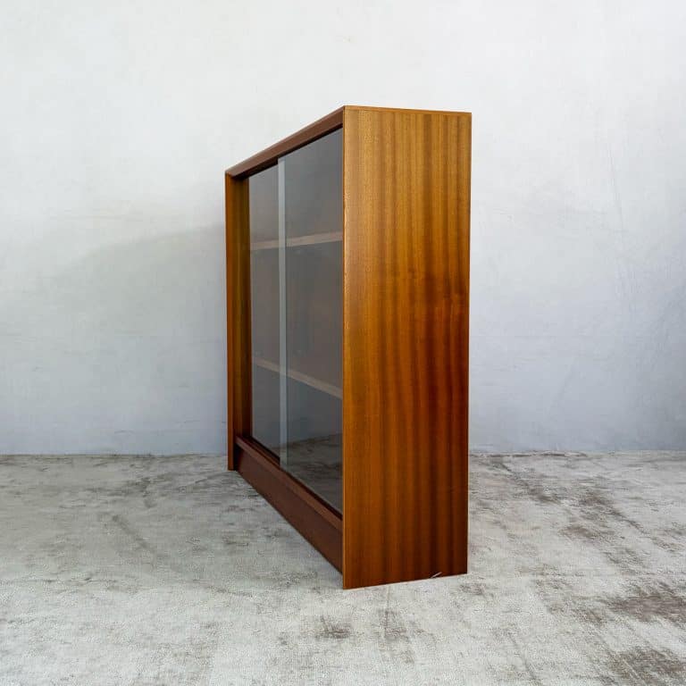 Mid Century Teak Bookcase / Display Cabinet By Herbert Gibbs