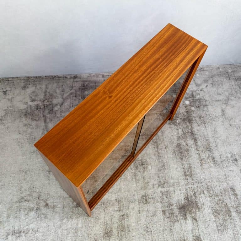 Mid Century Teak Bookcase / Display Cabinet By Herbert Gibbs