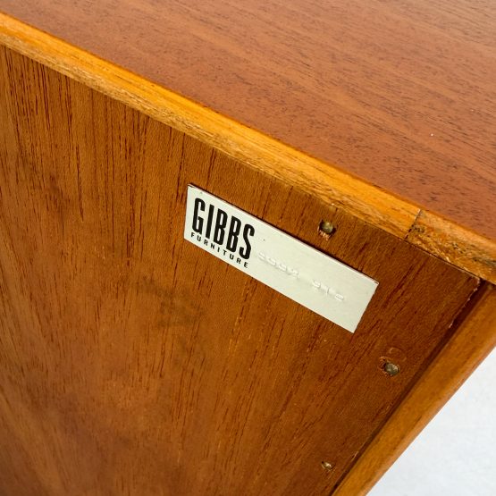 Mid Century Teak Bookcase / Display Cabinet By Herbert Gibbs