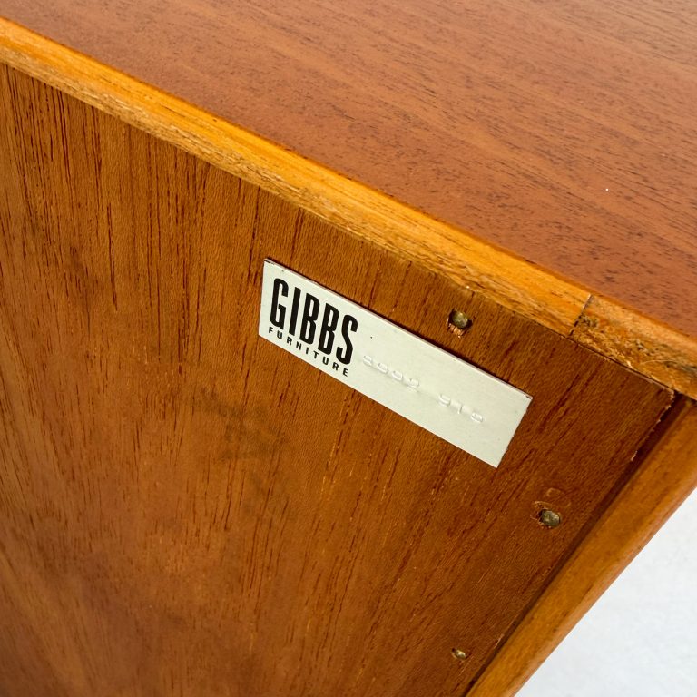 Mid Century Teak Bookcase / Display Cabinet By Herbert Gibbs