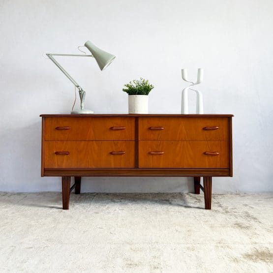 Mid Century Teak Sideboard by Homeworthy c.1960s