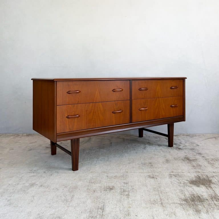 Mid Century Teak Sideboard by Homeworthy c.1960s