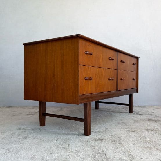 Mid Century Teak Sideboard by Homeworthy c.1960s