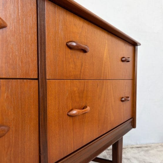 Mid Century Teak Sideboard by Homeworthy c.1960s