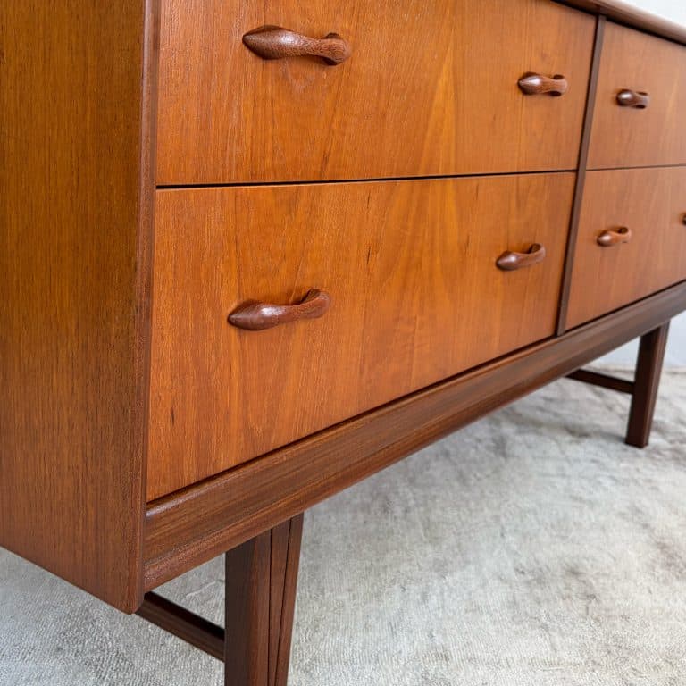 Mid Century Teak Sideboard by Homeworthy c.1960s