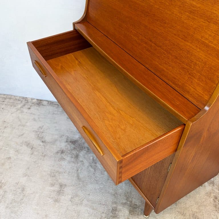 Mid Century Teak Writing Bureau by Jentique