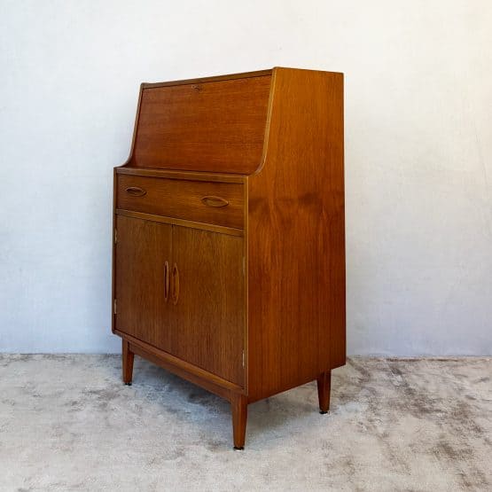 Mid Century Teak Writing Bureau by Jentique