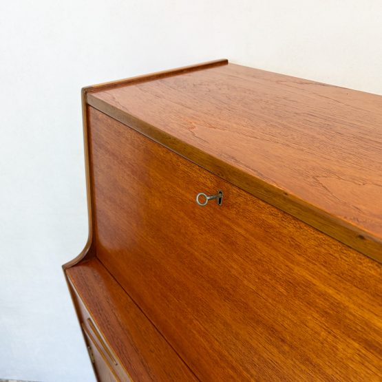 Mid Century Teak Writing Bureau by Jentique