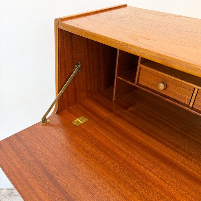 Mid Century Teak Writing Bureau by Jentique