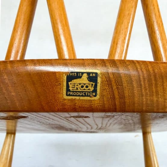 Set of Four Vintage Candlestick Chiltern Chairs by Ercol