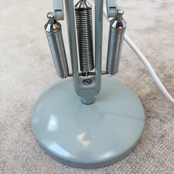 Vintage Grey Anglepoise Lamp Model 75 by Herbert Terry & Sons