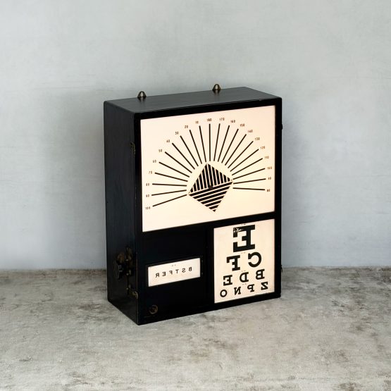 Vintage Optician’s Eye Test Light Box