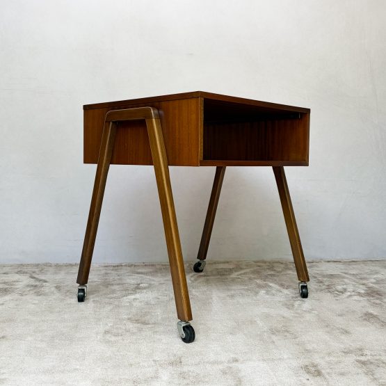 Mid Century Teak Cabinet on Castors