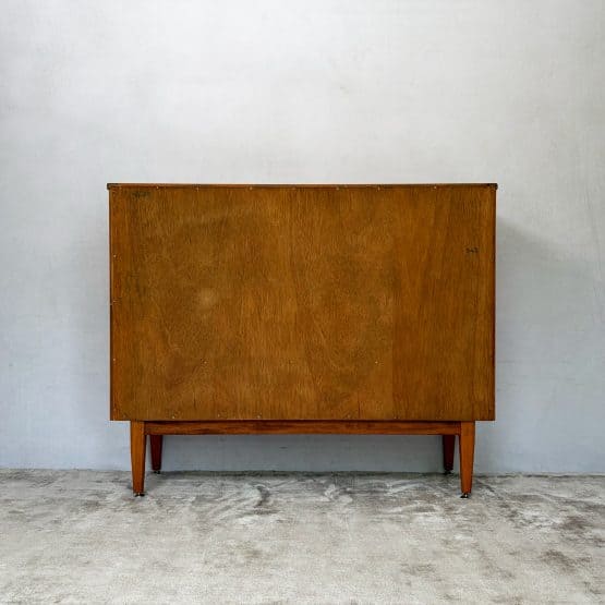 Mid Century Teak Glazed Bookcase & Display Cabinet by Jentique