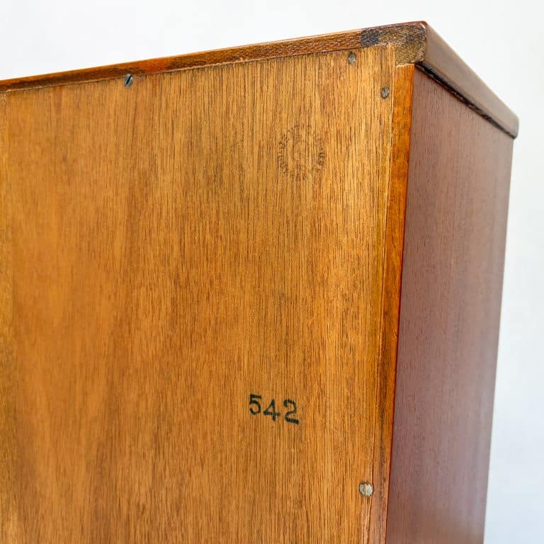 Mid Century Teak Glazed Bookcase & Display Cabinet by Jentique